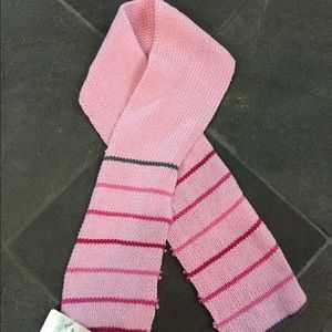 3/$12 KIDS 100% cotton pink striped scarf NEW